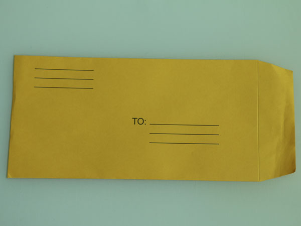 paper envelope 6