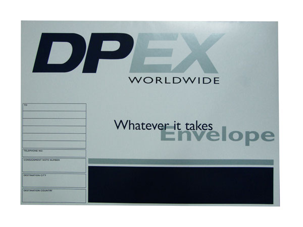 DPEX express envelope