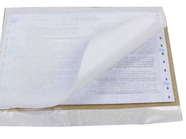 packing list envelope 3