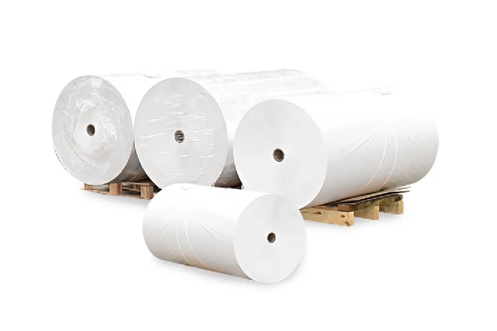 Self-adhesive thermal cash register label