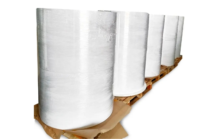 Self-adhesive thermal cash register label