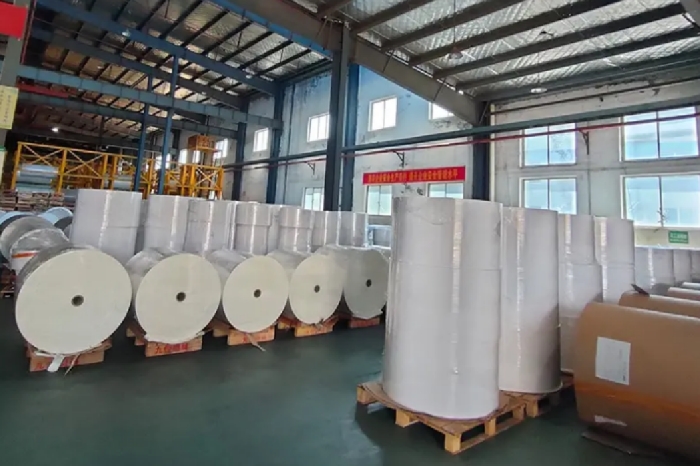 Self-adhesive thermal logistics label