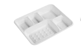 Deep 5-compartments Tray